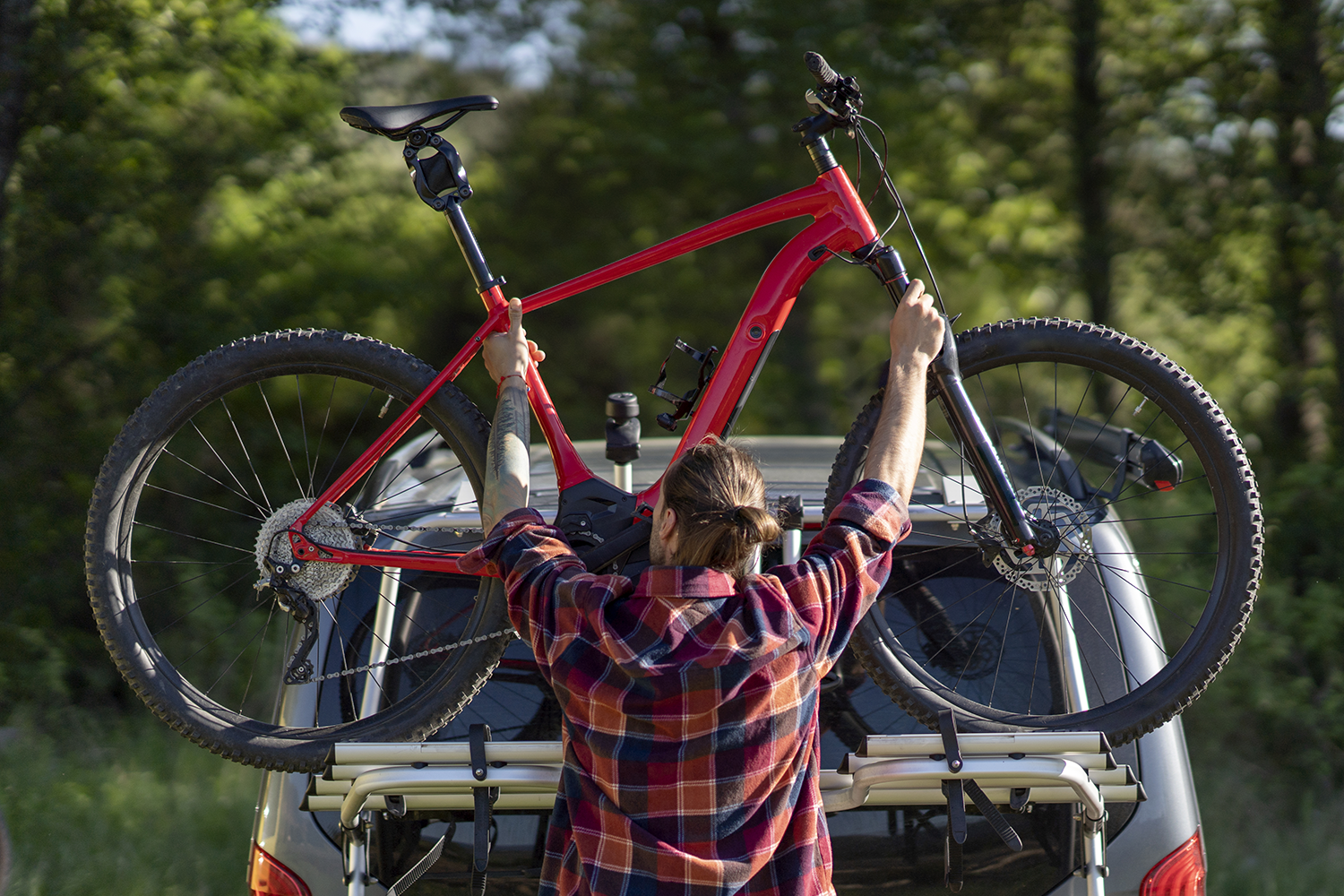bagażniki rowerowe na klapę