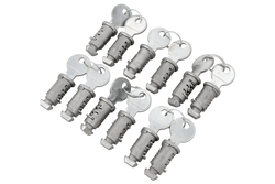 Zestaw uniwersalnych zamków i kluczy (12 szt.)