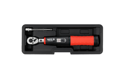 Zestaw kluczy dynamometrycznych YATO 1/4" 5–25Nm 11-elementów