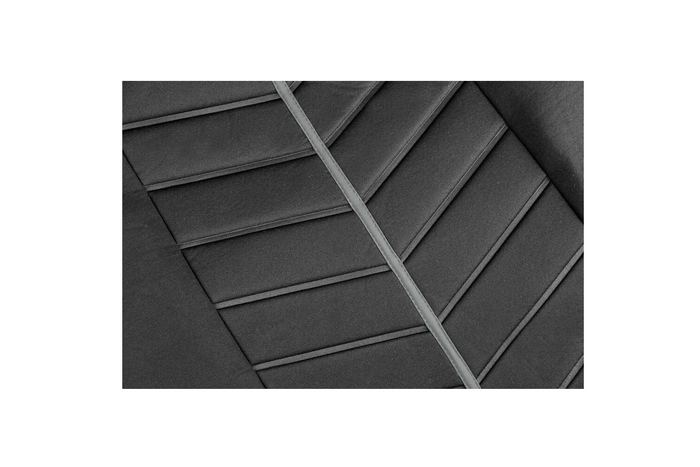 Komplet pokrowców na fotele samochodowe LAMPA Rapid czarno/szare, na przednie i tylne siedzenia