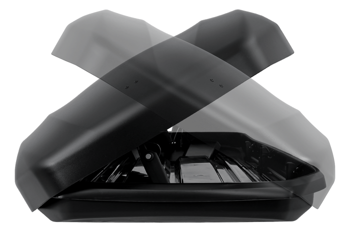 Box dachowy Inter Pack Skugga L 660 czarny mat