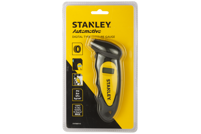 Cyfrowy miernik ciśnienia w oponach STANLEY Automotive zakres 0–6,2 bar