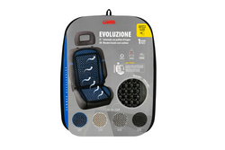 Poduszka z drewnianych koralików czarna Evoluzione