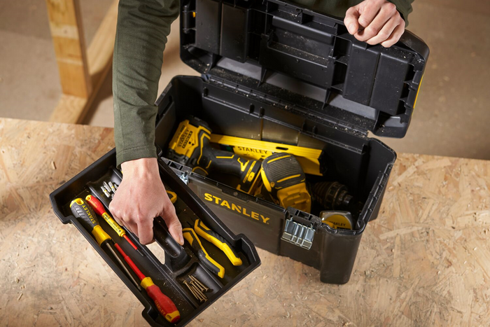 Skrzynia narzędziowa STANLEY ESSENTIAL STST1-75521 480x250x250mm 16,8l