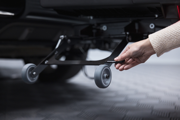 Towbox Alpha classic grey - box bagażowy montowany na hak