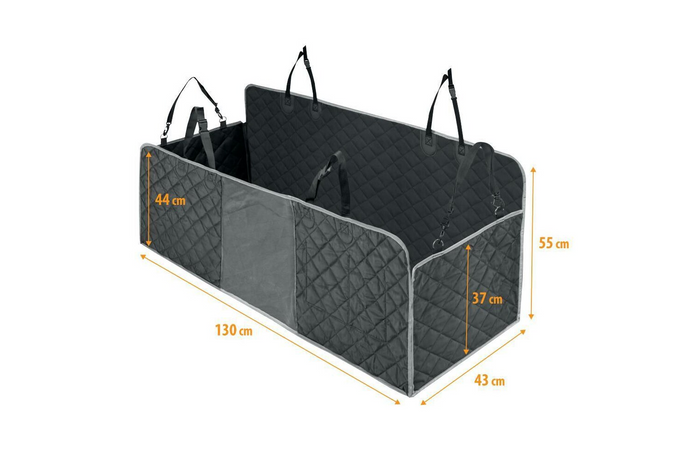 Pokrowiec chroniący siedzenia LAMPA 4D ochrona przestrzeni bagażowej