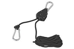 Zestaw dwóch wyciągarek linowych ProPlus 320054 wciągnik linowy z grzechotką 2,5m 68kg