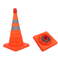 Pachołek drogowy z oświetleniem LED ProPlus 540319 składany pachołek ostrzegawczy 41cm