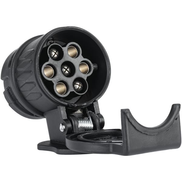 Adapter przejściówka UNITRAILER redukcja gniazda haka przyczepy 13/7 PIN