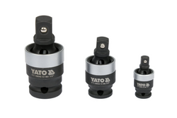Zestaw przegubów udarowych YATO YT-10642 1/4", 3/8", 1/2" 3el.