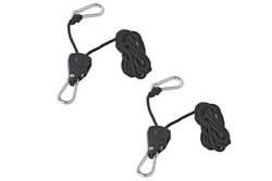 Zestaw dwóch wyciągarek linowych ProPlus 320054 wciągnik linowy z grzechotką 2,5m 68kg