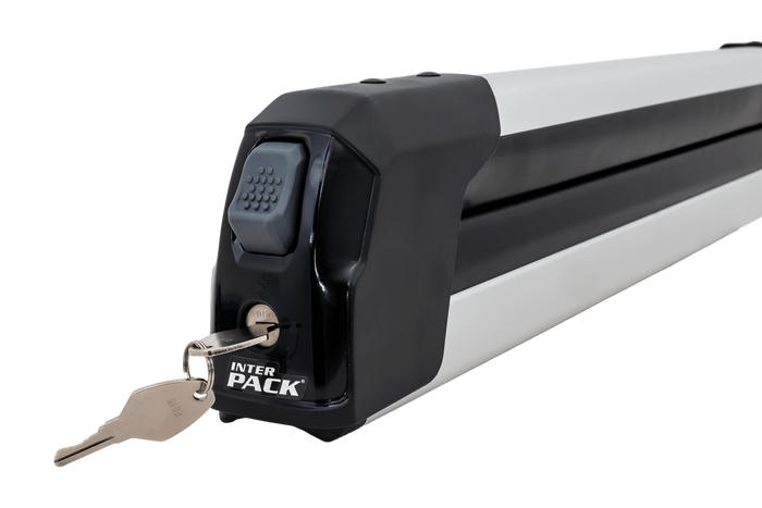 Inter Pack Frostline 4 - aluminiowy uchwyt na 4 par nart lub 2 deski