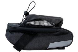 Torba pod siodełko rowerowe z kieszenią na bidon PROFEX 82318 Long Black Lux