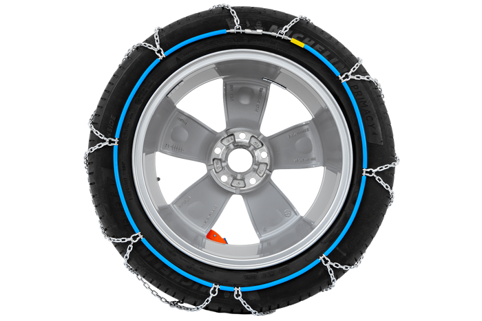 Łańcuchy śniegowe Inter Pack KNS 100 - 9mm z urządzeniem samonapinającym