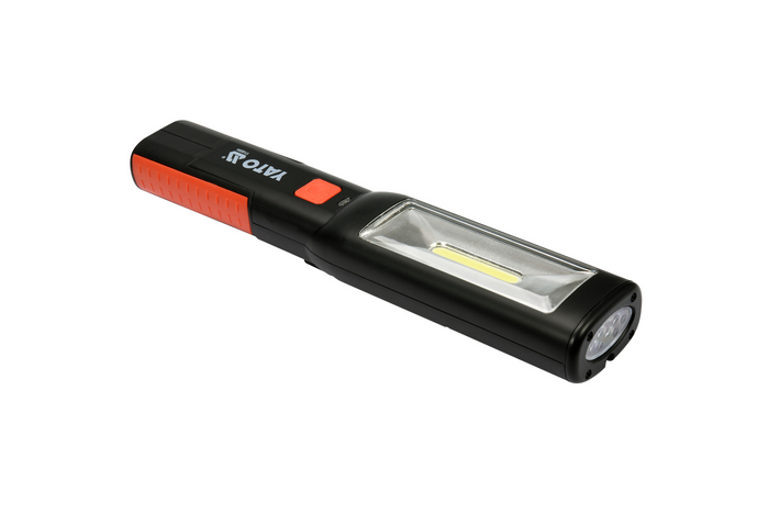 Lampa warsztatowa + latarka YATO YT-08504 LED 3W 250lm