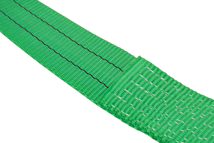 Linka holownicza z hakami HILLS pas holowniczy 5m/60mm/6t zielony