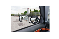 Lusterko do holowania LAMPA uniwersalne z płaską i wypukłą soczewką