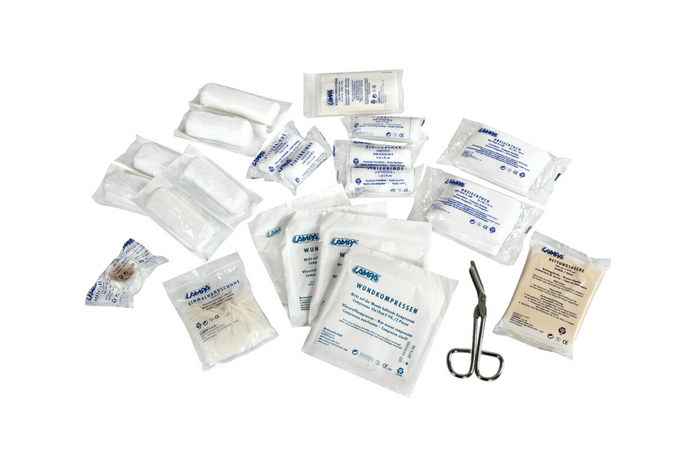 Apteczka pierwszej pomocy LAMPA 66962 apteczka samochodowa