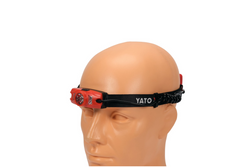 Latarka czołowa YATO YT-08596 LED tylne światło ostrzegawcze 500lm