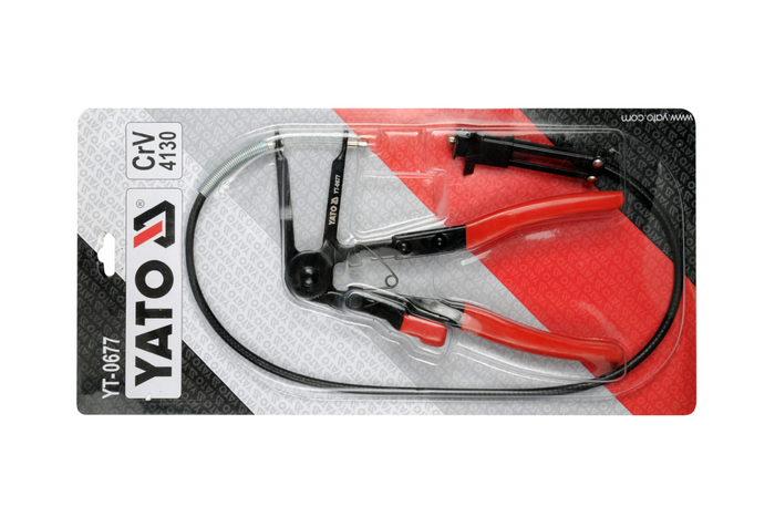 Szczypce z linką do opasek zaciskowych YATO YT-0677