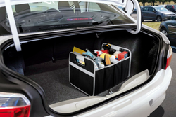 Kosz na zakupy LAMPA Shop&Store L składany pojemnik do przechowywania 50x33cm