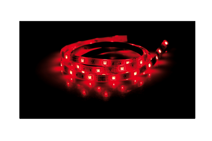 Taśma LED RGB z taśmą samoprzylepną LAMPA 12/24V 200 cm