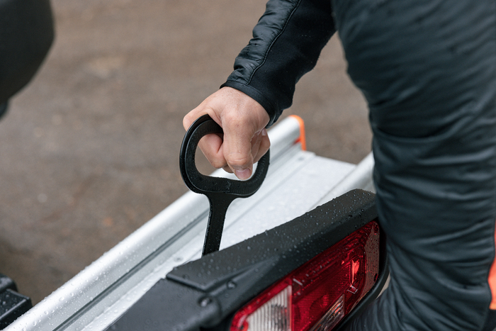 Towcar Balance - bagażnik na motocykl/rower montowany na hak