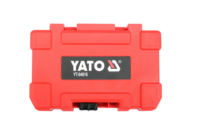 Zestaw udarowych końcówek śrubokrętowych YATO YT-04616 37-elementów