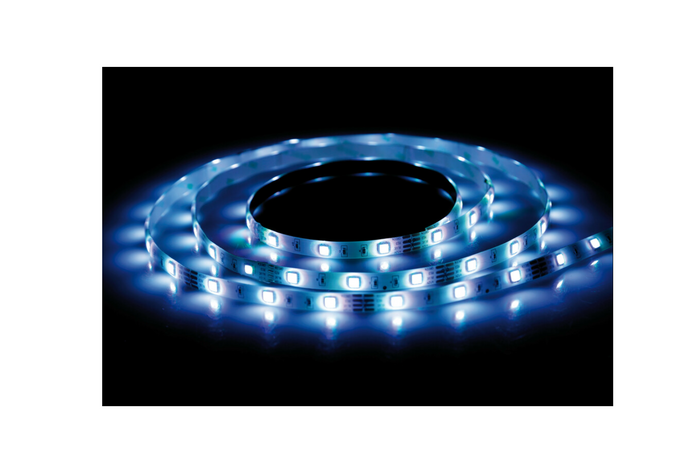 Taśma LED RGB z taśmą samoprzylepną LAMPA 12/24V 200 cm