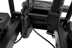 Inter Pack Velox 3 LED - składany bagażnik rowerowy na hak na 3 rowery ze światłami LED