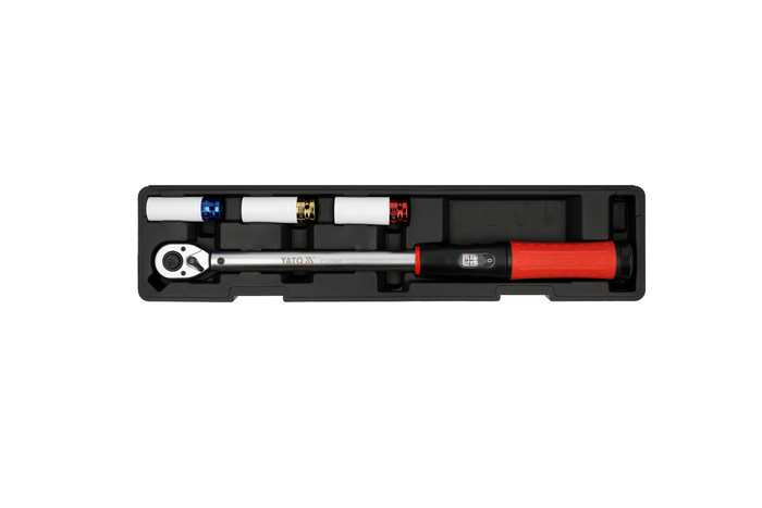 Zestaw kluczy dynamometrycznych do wymiany kół YATO 1/2" 40–220Nm 4-elementy