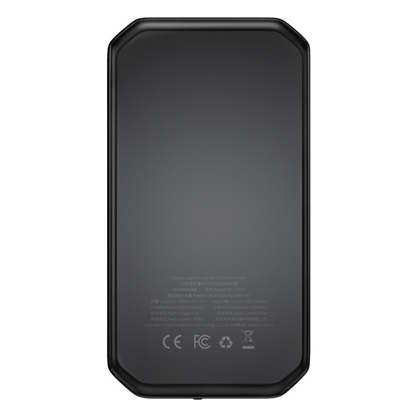 Power Bank rozrusznik BASEUS Super Energy Air Power Bank 10000mAh z funkcją rozruchu 12V