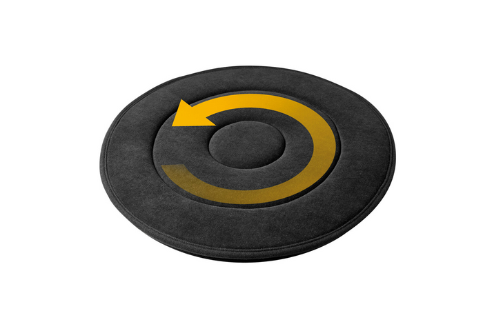 Poduszka obrotowa LAMPA Swivel 360 siedzisko na fotel samochodowy 40cm