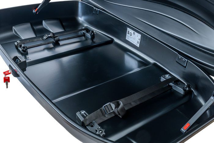 Box dachowy Inter Pack Stella 370 czarny mat