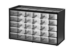 Organizer warsztatowy z 30 szufladami STANLEY OPP szafka 365x225mm