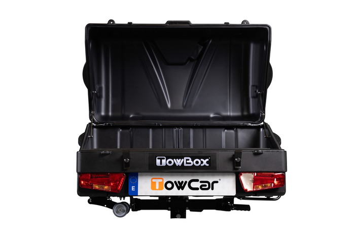 Towbox V1 Black Edition - bagażnik box montowany na hak