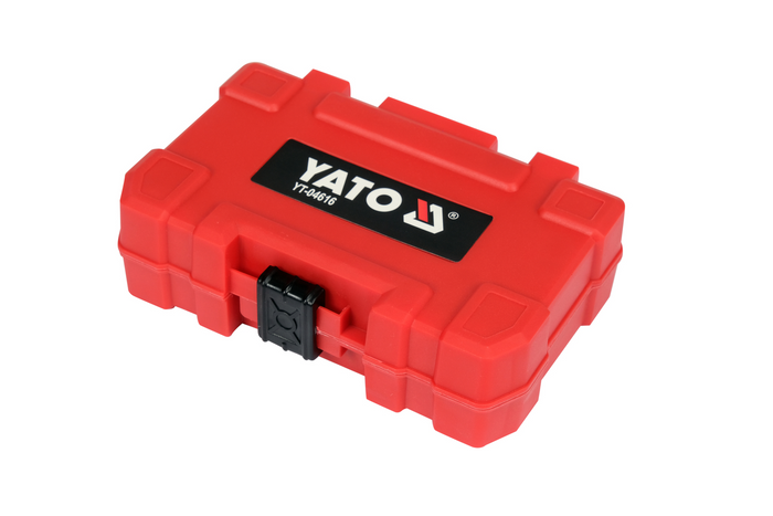 Zestaw udarowych końcówek śrubokrętowych YATO YT-04616 37-elementów