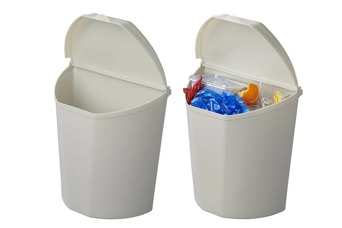 Kosz na śmieci z przykrywką ProPlus 370402 kosz do przyczepy, kampera 6L