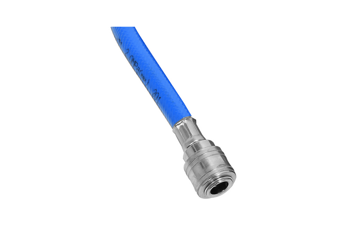 Wąż pneumatyczny PVC zbrojony YATO YT-24224 z szybkozłączami 10mm×10m