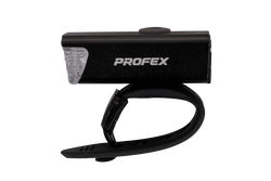 Przednia lampka rowerowa PROFEX 82004 Pro Alu Li-Pol USB