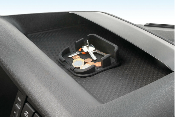 Mata na telefon LAMPA Phone-Mat silikonowy organizer/uchwyt do auta 110x110mm