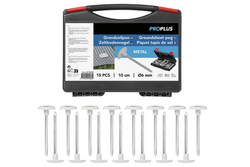 Zestaw śledzi do namiotu ProPlus 361736V02 metalowe śledzie w walice 15szt.