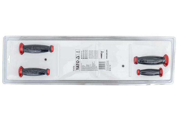 Łomy z rękojeścią YATO YT-4730 zestaw 4szt.