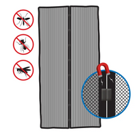Moskitiera magnetyczna na drzwi ProPlus siatka ochronna (2x)210x50cm