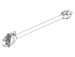 Wspornik długi 022640 Atera Strada Evo 3/Vario 3