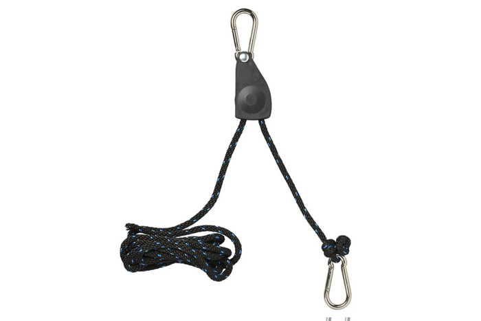 Zestaw dwóch wyciągarek linowych ProPlus 320054V01 wciągnik linowy z grzechotką 2,5m 136kg