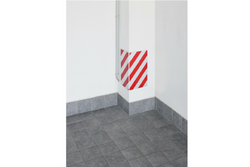 Mata ochronna do garażu LAMPA S samoprzylepna odblaskowa 32x40cm