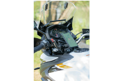 Uchwyt na telefon LAMPA Titan Combo 2.0 mocowanie na kierownicę