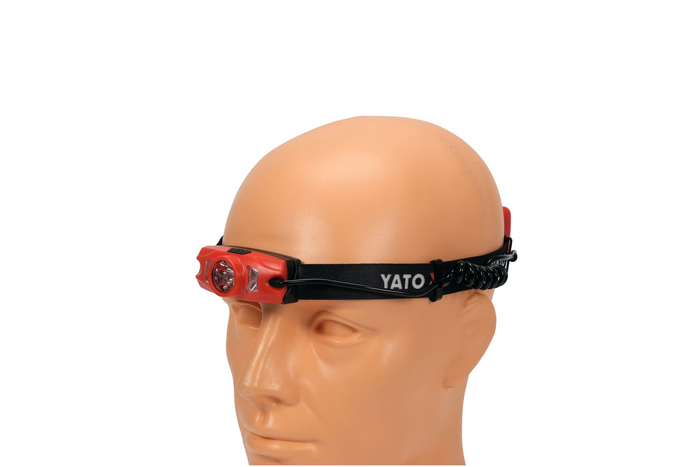 Latarka czołowa YATO YT-08596 LED tylne światło ostrzegawcze 500lm