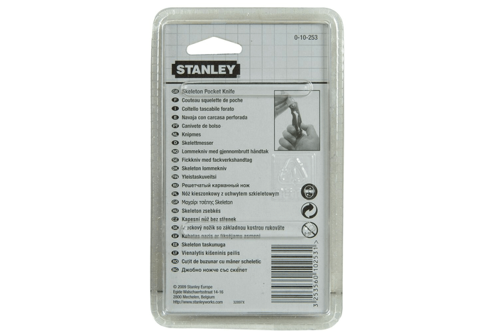Nóż kieszonkowy STANLEY 0-10-253 składany